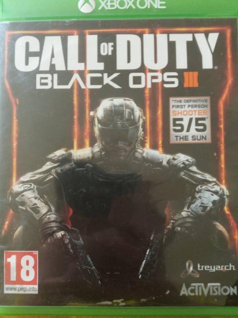 Xbox One žaidimas Call of duty black ops 3