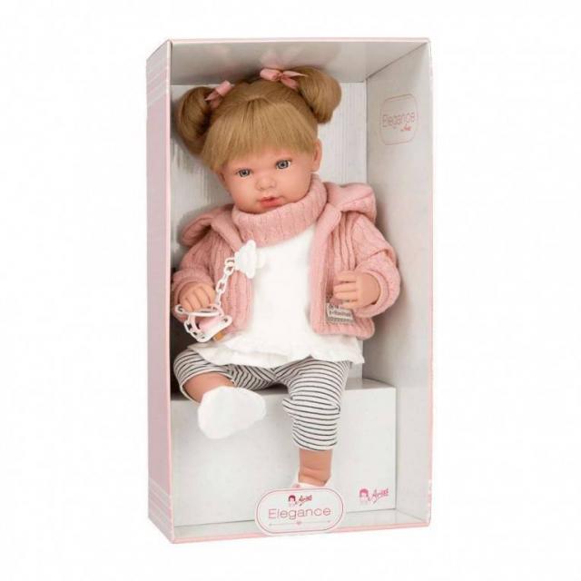 Lėlė  interaktyvi  Arias Elegance Baby Doll 45cm. Iria su juoko funkcija