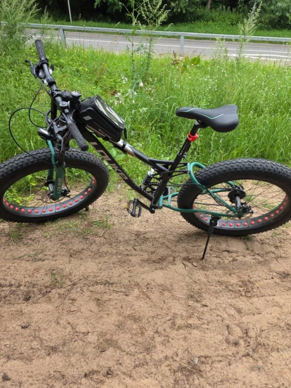 Parduodamas labai mažai naudotas Kalnų dviratis Louke Fat Bike X-treme, 26, Kaunas — 2/3