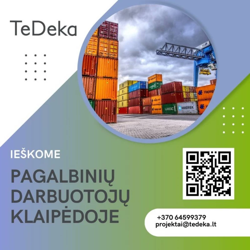 IEŠKAI DARBO? PRISIJUNK PRIE MŪSŲ KOMANDOS 👷, Klaipėda