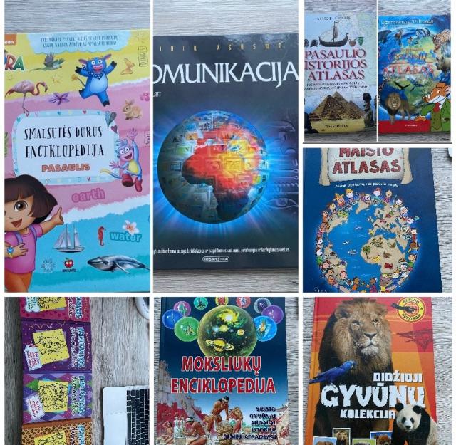 25 vaikiškos knygos už 70 eur kaina derinama