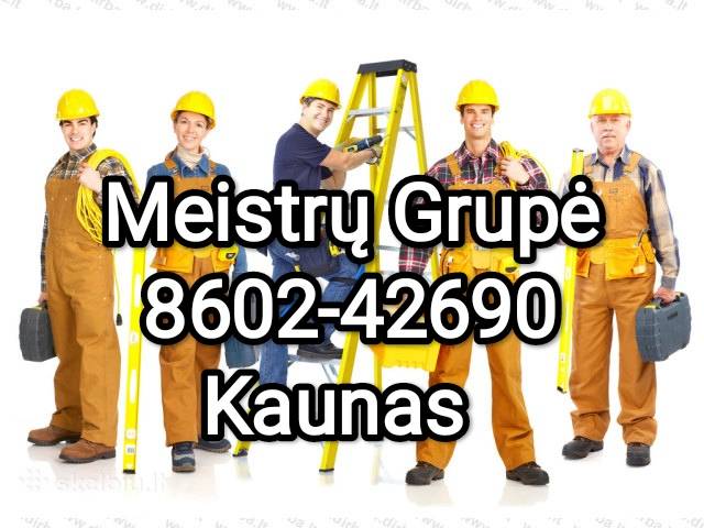 Vidaus apdaila, būsto remontas Kaune 8602-42690