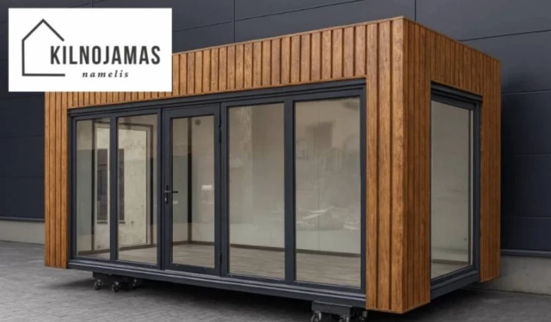 Naujas modulinis namelis 6x3 m su pristatymu