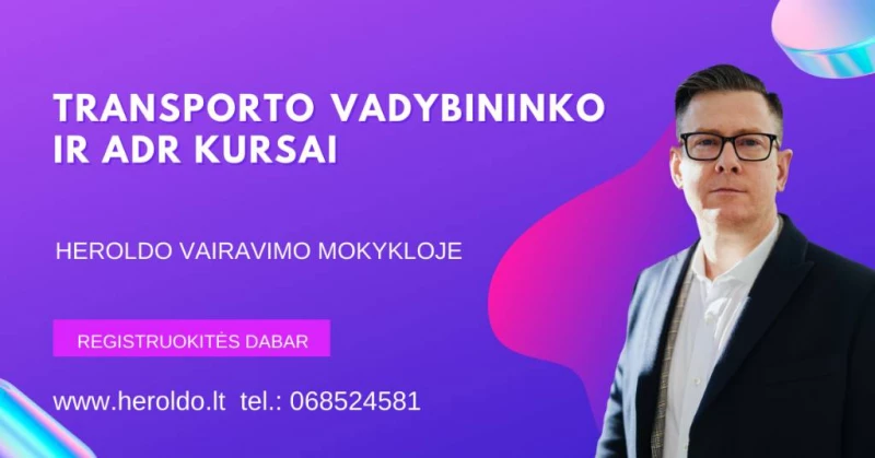 Transporto vadybininko  kursai Šiauliuose, Šiauliai — 2/2