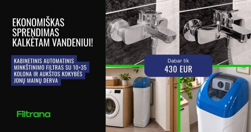 Ekonomiškas sprendimas kalkėtam vandeniui, Kaunas