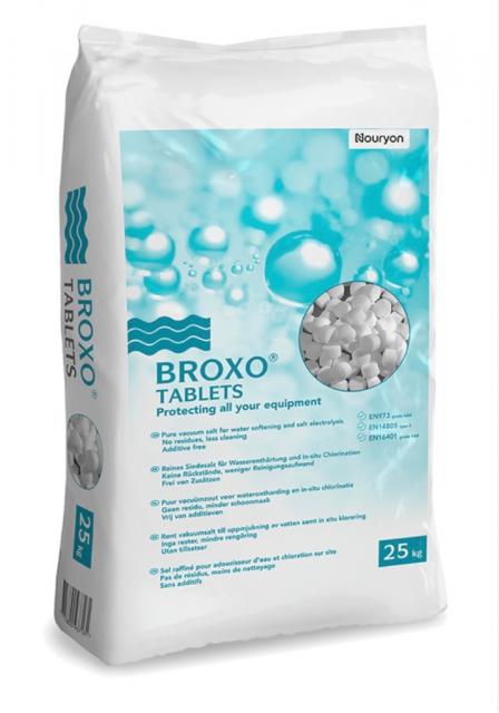 BROXO TABLET druska, vandens minkštinimo filtrams