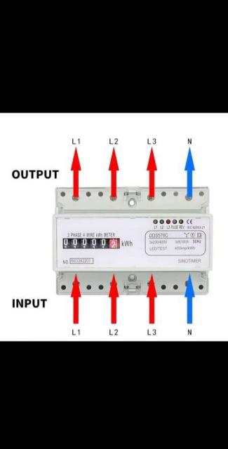 Parduodu trijų fazių 4 laidų analoginio energijos skaitiklį imitavimo maitinimo monitoriaus DIN bėgį su impulso išvestimi, 5 (100) A 380 VAC 50 / 60Hz, maksimali darbinė srovė: 100A veidui,, Ar galimas pasitarimas paštomatas.