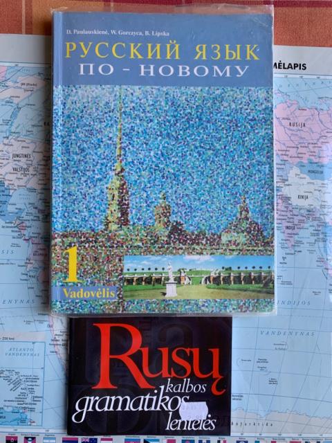 Parduodamos rusų kalbos knygos
