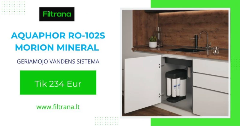 Aquaphor RO-102S Morion Mineral geriamojo vandens sistema, Kaunas — 3/3