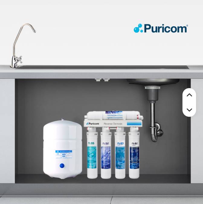 Puricom CE-2M geriamo vandens sistema su mineralizacija