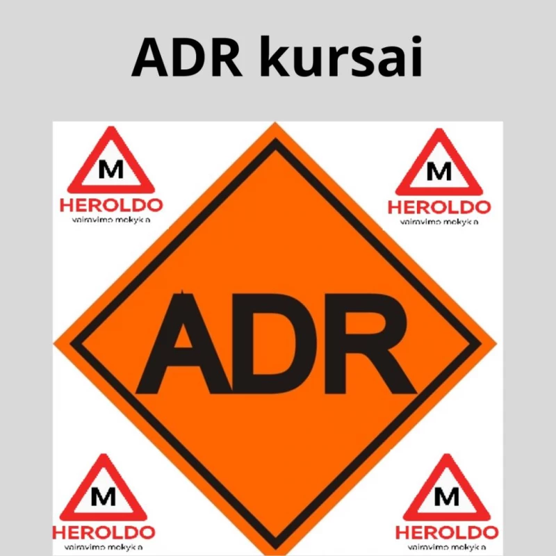Курсы водителей по перевозке опасных грузов ADR (ДОПОГ ) в Шяуляе, Šiauliai — 2/2