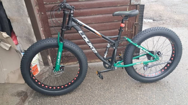 Parduodamas labai mažai naudotas Kalnų dviratis Louke Fat Bike X-treme, 26, Kaunas — 1/3
