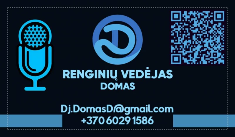 Renginių vedėjo ir dj paslaugos visoje Lietuvoje
