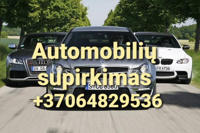 Automobilių supirkimas visoje Lietuvoje