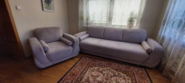 Parduodu sofa  ir fotelį ATLANTIC Magrės baldai