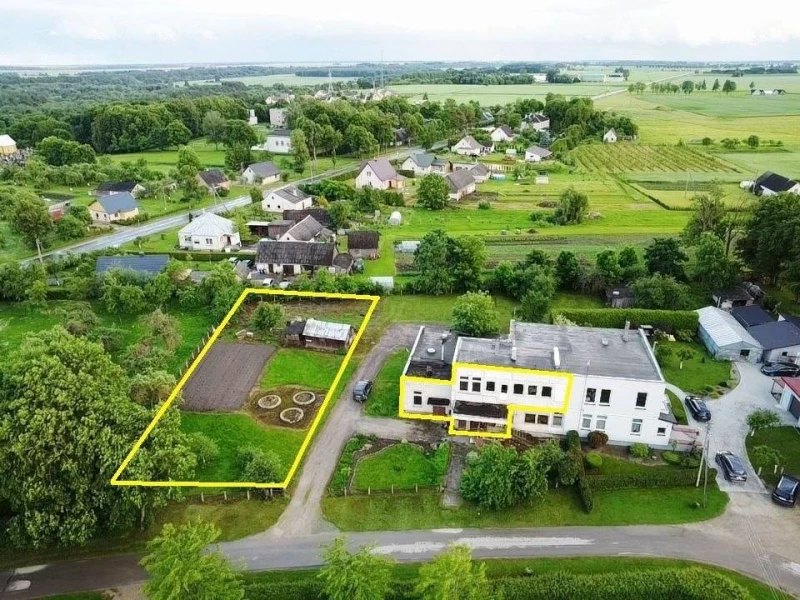 PARDUODAMI PER DU AUKŠTUS BESIRIBOJANTYS BUTAI KĖDAINIŲ R. SAV., SURVILIŠKYJE, BALIŠKIŲ G. 16